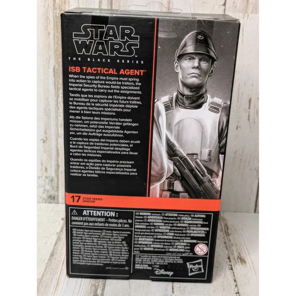 Star Wars Black Series ISB Tactical Agent #17‎ Andor NIB